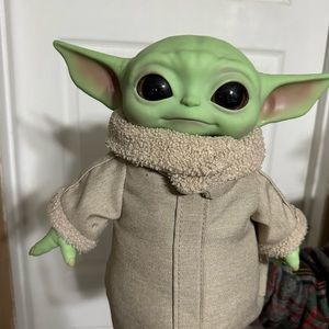 Used baby Yoda doll